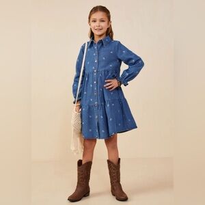 Hayden Girls Blue Casual Dress